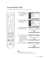 Предварительный просмотр 57 страницы Samsung HL-$4676S Owner'S Instructions Manual