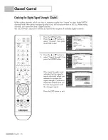 Предварительный просмотр 58 страницы Samsung HL-$4676S Owner'S Instructions Manual