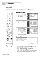 Предварительный просмотр 62 страницы Samsung HL-$4676S Owner'S Instructions Manual