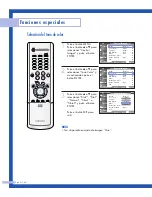 Preview for 48 page of Samsung HL-P5685W Manual De Instrucciones