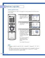 Preview for 56 page of Samsung HL-P5685W Manual De Instrucciones