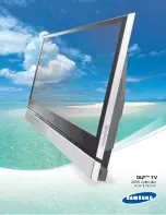 Предварительный просмотр 1 страницы Samsung HL-R4266W Brochure & Specs