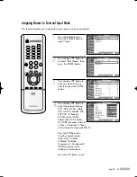 Preview for 43 page of Samsung HL-R4266W Owner'S Instructions Manual