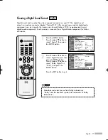 Preview for 77 page of Samsung HL-R4266W Owner'S Instructions Manual