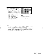 Preview for 87 page of Samsung HL-R4266W Owner'S Instructions Manual