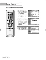 Preview for 90 page of Samsung HL-R4266W Owner'S Instructions Manual