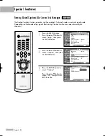 Предварительный просмотр 94 страницы Samsung HL-R4266W Owner'S Instructions Manual