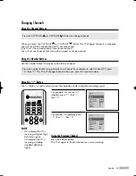 Preview for 35 page of Samsung HL-R4667W - 46" Rear Projection TV Owner'S Instructions Manual