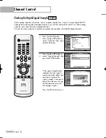 Preview for 52 page of Samsung HL-R4667W - 46" Rear Projection TV Owner'S Instructions Manual