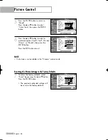 Preview for 56 page of Samsung HL-R4667W - 46" Rear Projection TV Owner'S Instructions Manual