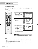 Preview for 64 page of Samsung HL-R4667W - 46" Rear Projection TV Owner'S Instructions Manual