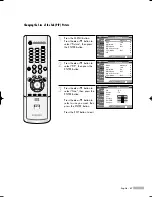 Preview for 67 page of Samsung HL-R4667W - 46" Rear Projection TV Owner'S Instructions Manual