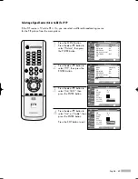 Preview for 69 page of Samsung HL-R4667W - 46" Rear Projection TV Owner'S Instructions Manual