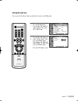 Preview for 71 page of Samsung HL-R4667W - 46" Rear Projection TV Owner'S Instructions Manual