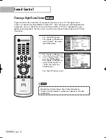 Preview for 82 page of Samsung HL-R4667W - 46" Rear Projection TV Owner'S Instructions Manual