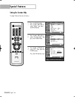 Preview for 86 page of Samsung HL-R4667W - 46" Rear Projection TV Owner'S Instructions Manual