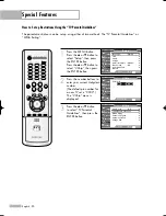 Preview for 90 page of Samsung HL-R4667W - 46" Rear Projection TV Owner'S Instructions Manual