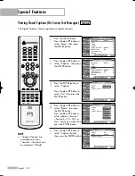 Preview for 100 page of Samsung HL-R4667W - 46" Rear Projection TV Owner'S Instructions Manual