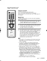 Preview for 107 page of Samsung HL-R4667W - 46" Rear Projection TV Owner'S Instructions Manual