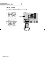 Предварительный просмотр 22 страницы Samsung HL-R5066W Owner'S Instructions Manual