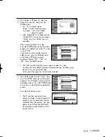 Предварительный просмотр 33 страницы Samsung HL-R5066W Owner'S Instructions Manual