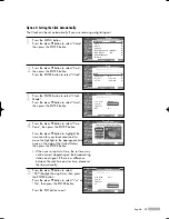 Предварительный просмотр 39 страницы Samsung HL-R5066W Owner'S Instructions Manual