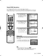 Предварительный просмотр 57 страницы Samsung HL-R5066W Owner'S Instructions Manual