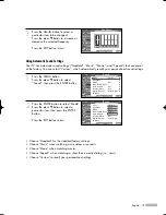 Предварительный просмотр 73 страницы Samsung HL-R5066W Owner'S Instructions Manual