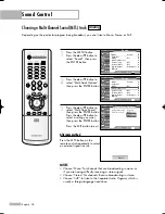 Предварительный просмотр 76 страницы Samsung HL-R5066W Owner'S Instructions Manual