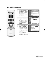 Предварительный просмотр 85 страницы Samsung HL-R5066W Owner'S Instructions Manual