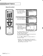 Предварительный просмотр 102 страницы Samsung HL-R5066W Owner'S Instructions Manual