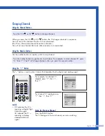 Предварительный просмотр 37 страницы Samsung HL-R5087W - 50" Rear Projection TV Instruction Manual