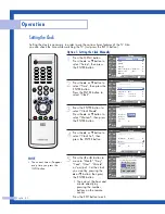 Предварительный просмотр 40 страницы Samsung HL-R5087W - 50" Rear Projection TV Instruction Manual