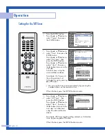 Предварительный просмотр 42 страницы Samsung HL-R5087W - 50" Rear Projection TV Instruction Manual