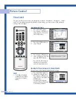 Предварительный просмотр 54 страницы Samsung HL-R5087W - 50" Rear Projection TV Instruction Manual