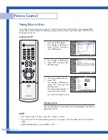 Предварительный просмотр 64 страницы Samsung HL-R5087W - 50" Rear Projection TV Instruction Manual