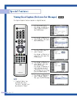 Предварительный просмотр 94 страницы Samsung HL-R5087W - 50" Rear Projection TV Instruction Manual