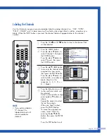 Preview for 49 page of Samsung HL-R5677W - 56" Rear Projection TV Instruction Manual