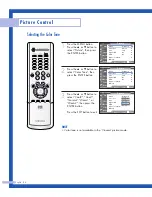 Preview for 56 page of Samsung HL-R5677W - 56" Rear Projection TV Instruction Manual