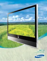 Samsung HL-R5678W - 56" Rear Projection TV Brochure & Specs preview