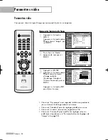 Preview for 54 page of Samsung HL-R5678W - 56" Rear Projection TV Manual De L'Utilisateur