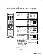 Preview for 55 page of Samsung HL-R5678W - 56" Rear Projection TV Manual De L'Utilisateur