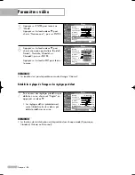 Preview for 56 page of Samsung HL-R5678W - 56" Rear Projection TV Manual De L'Utilisateur