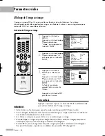 Preview for 64 page of Samsung HL-R5678W - 56" Rear Projection TV Manual De L'Utilisateur