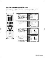 Preview for 69 page of Samsung HL-R5678W - 56" Rear Projection TV Manual De L'Utilisateur