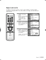 Preview for 73 page of Samsung HL-R5678W - 56" Rear Projection TV Manual De L'Utilisateur