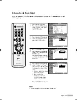 Preview for 85 page of Samsung HL-R5678W - 56" Rear Projection TV Owner'S Instructions Manual