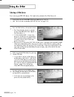 Preview for 116 page of Samsung HL-R5678W - 56" Rear Projection TV Owner'S Instructions Manual