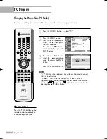 Preview for 134 page of Samsung HL-R5678W - 56" Rear Projection TV Owner'S Instructions Manual