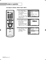 Preview for 96 page of Samsung HL-R5688W - 56" Rear Projection TV Manual De Instrucciones